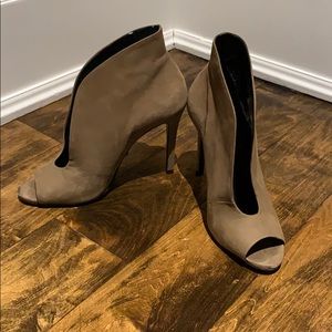 Schutz Open toe booties